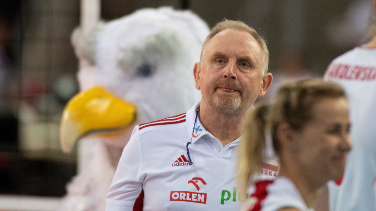 Trener Polek Jacek Nawrocki