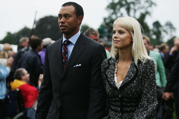 Tiger Woods i Elin Nordegren