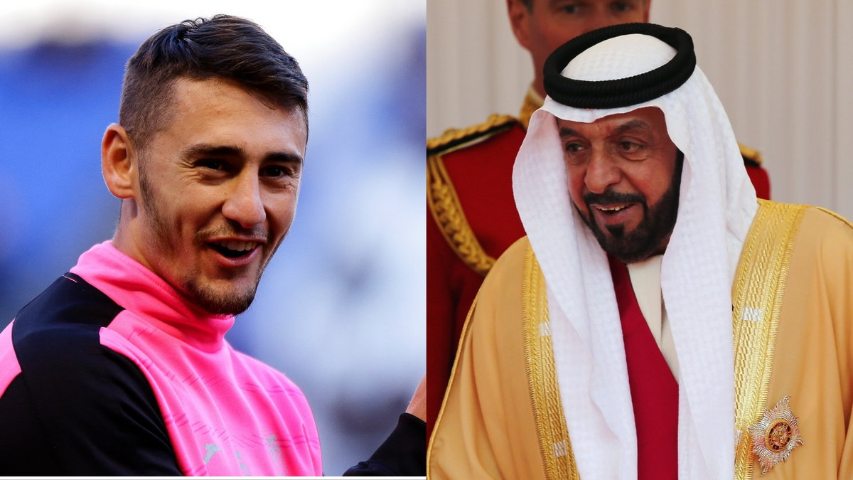 Omer Atzili i Mohamed bin Zayed Al Nahyan