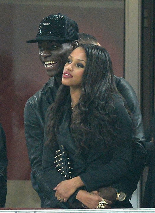 Mario Balotelli i Fanny Neguesha