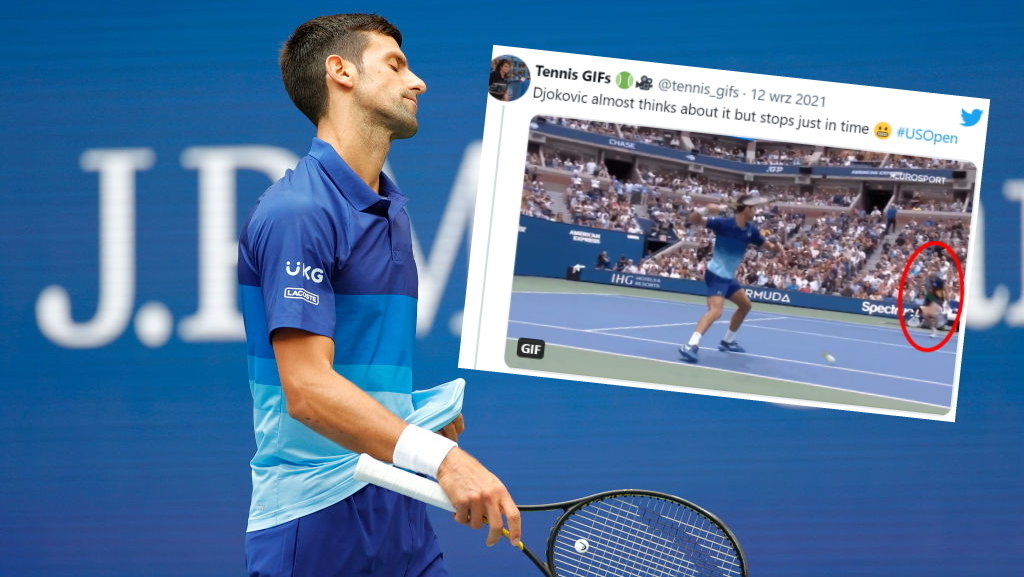 Novak Djoković wyładowywał emocje na korcie