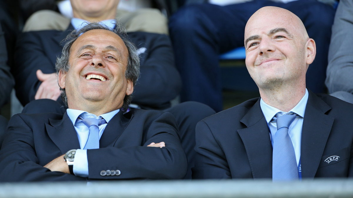 Michel Platini i Gianni Infantino