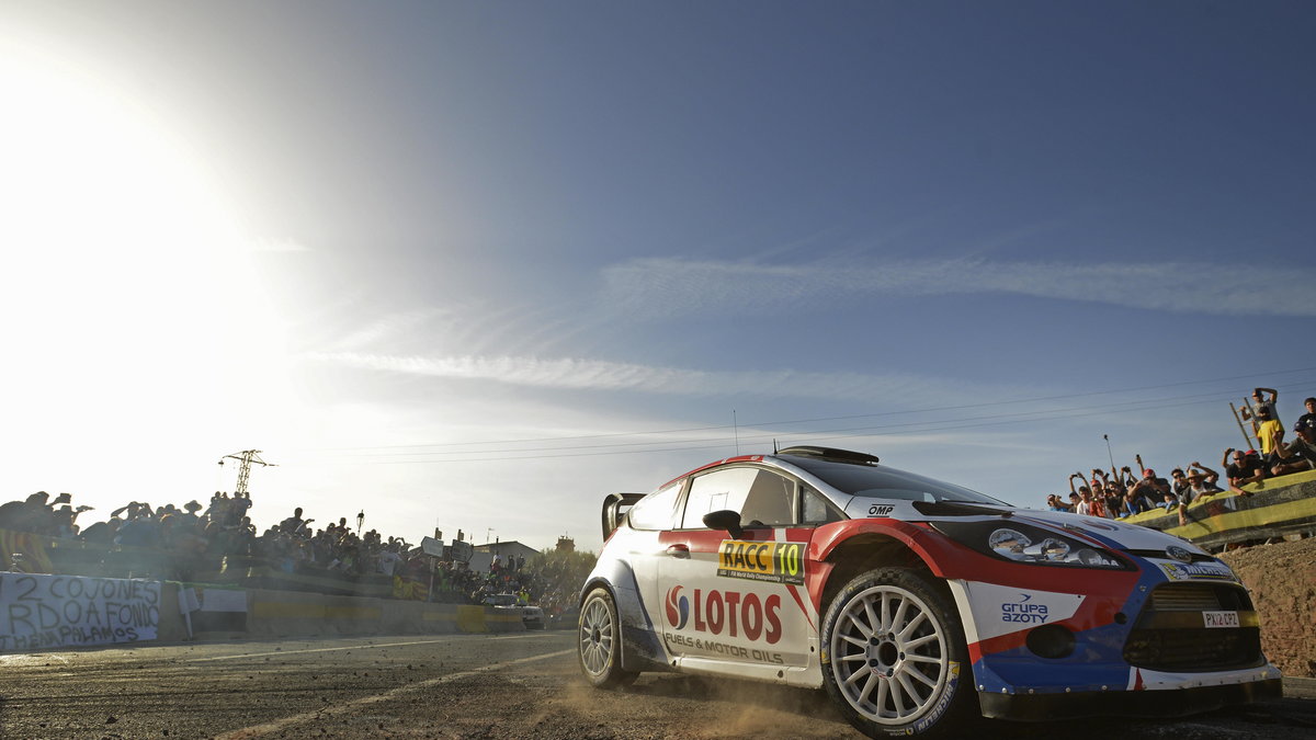 Robert Kubica w rajdzie Hiszpanii