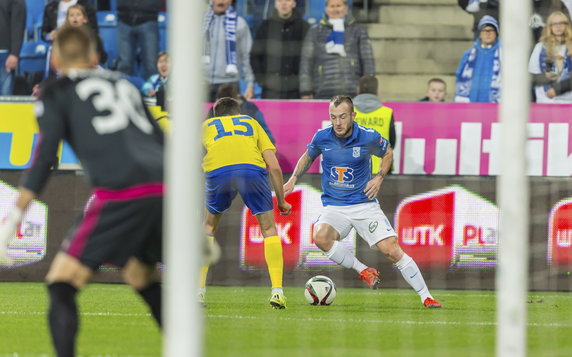 PIŁKA NOŻNA LECH POZNAŃ RUCH CHORZÓW (Gergo Lovrencsics Martin Konczkowski Matus Putnocky)