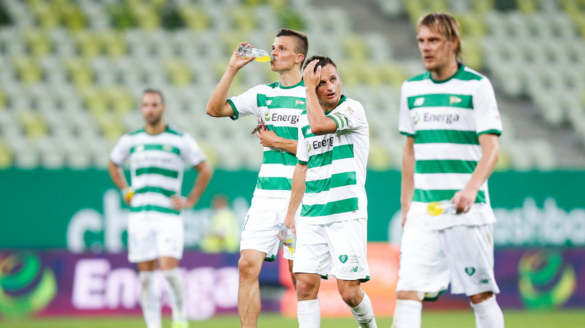 Pilka nozna. Ekstraklasa. Lechia Gdansk - Sandecja Nowy Sacz. 18.08.2017