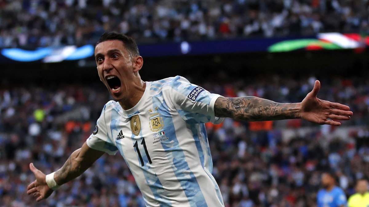 Angel Di Maria w barwach reprezentacji Argentyny