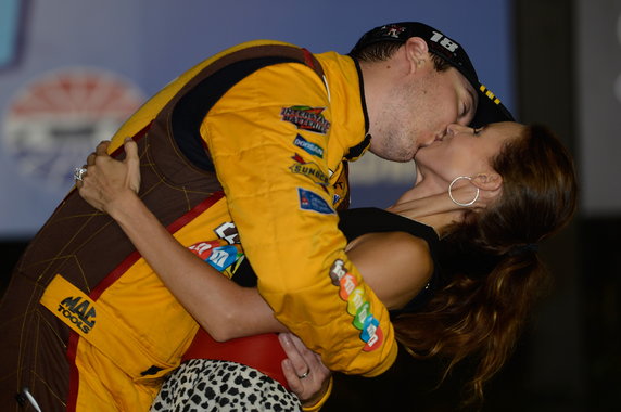 Kyle Busch i Samantha Busch