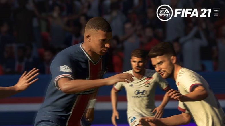 Fifa 21: screen z gry