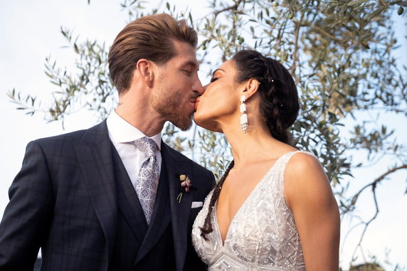 epa07650756 - SPAIN PEOPLE (Sergio Ramos and Pilar Rubio wedding)