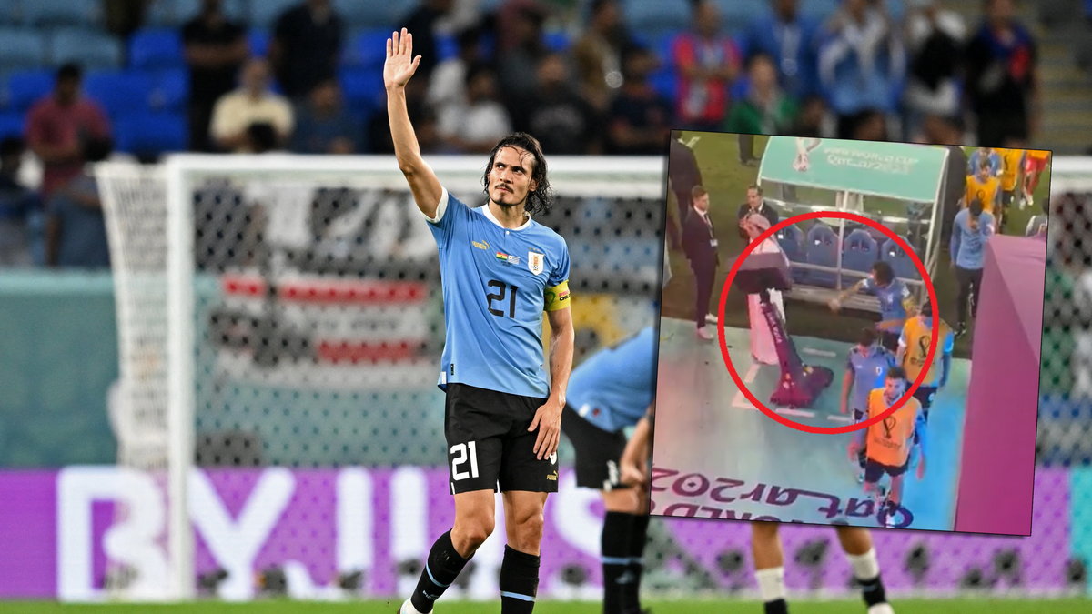 Wściekły Edinson Cavani