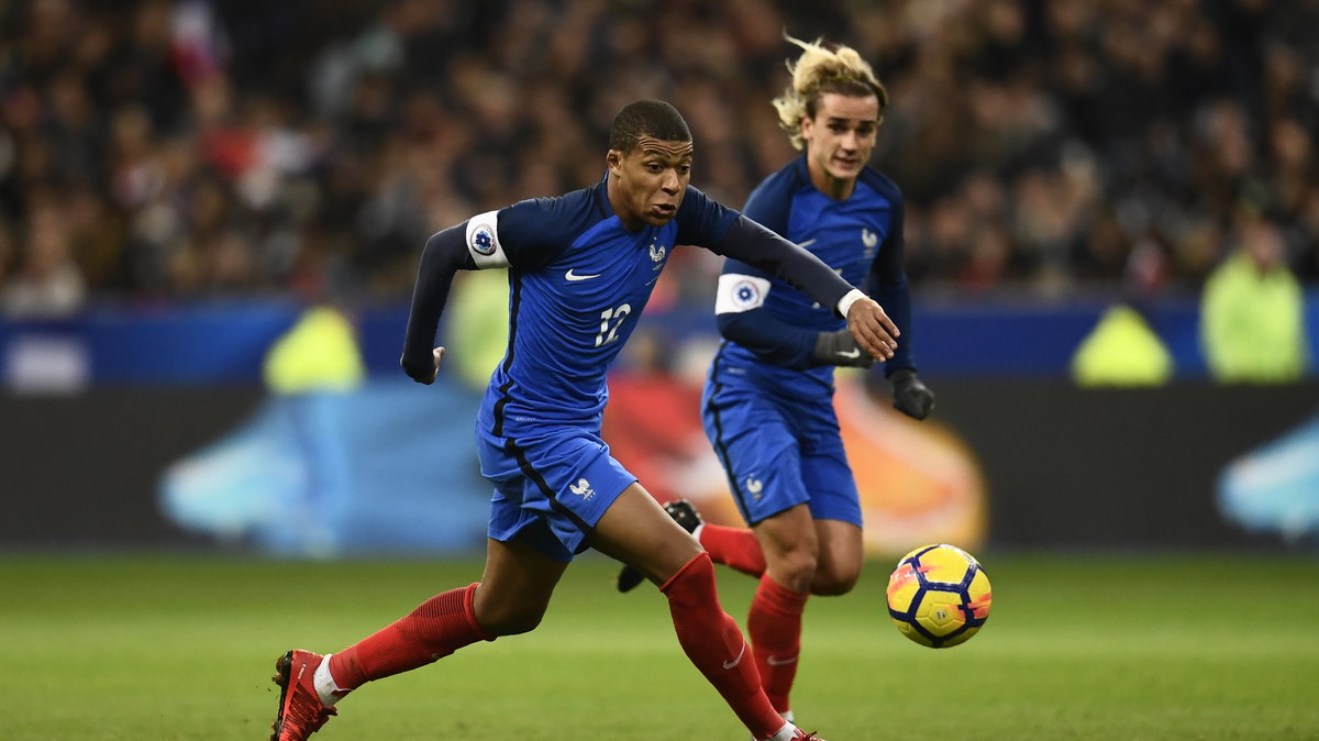 Kylian Mbappe i Antoine Griezmann