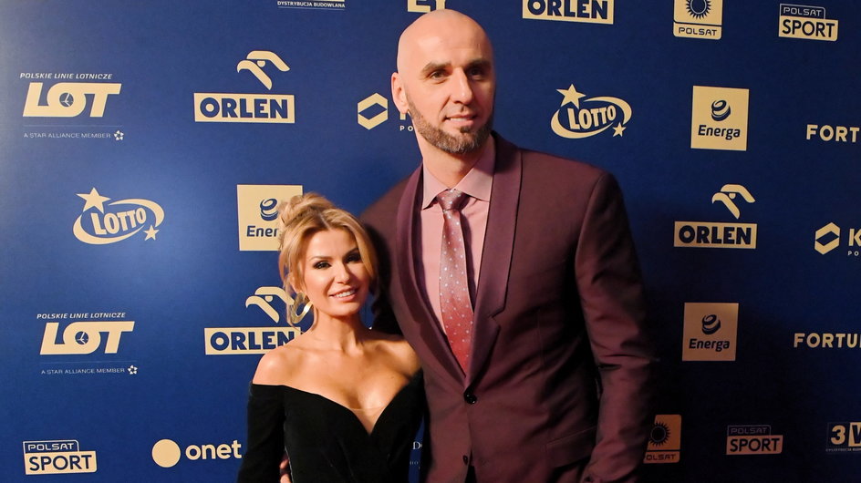 Marcin Gortat i Żaneta Stanisławska