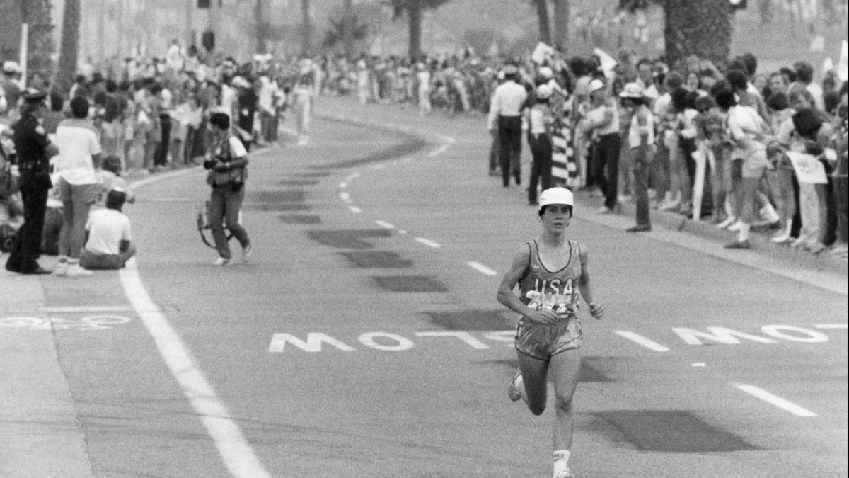 Po raz pierwszy kobiety pobiegły w maratonie na igrzyskach w 1984 roku w Los Angeles