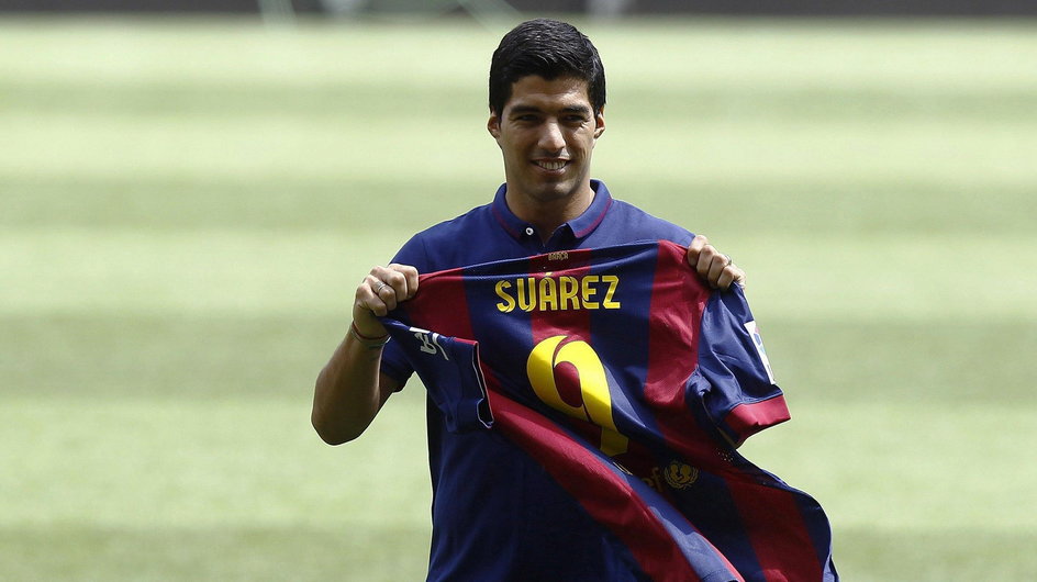 1. Luis Suarez