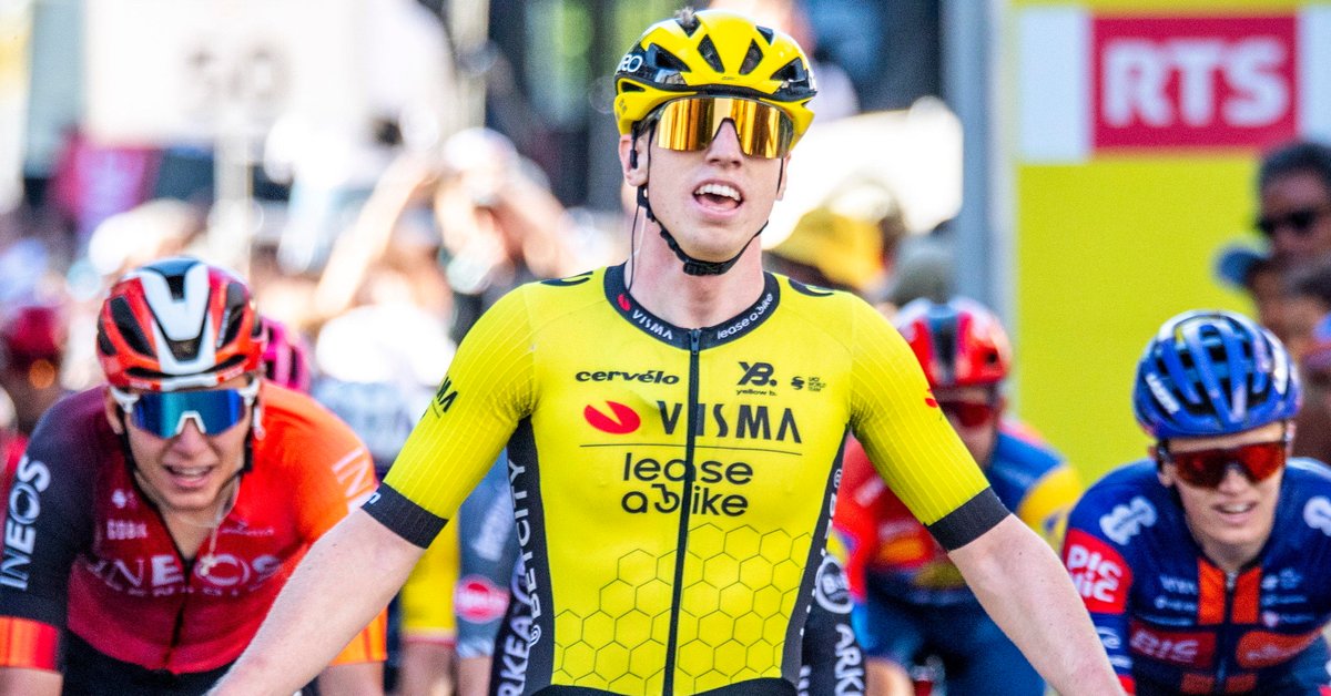Tour de Romandie: Matthew Brennan wygrał pierwszy etap i został liderem
