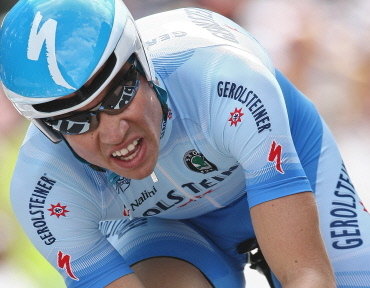 Markus Fothen na trasie Tour de France