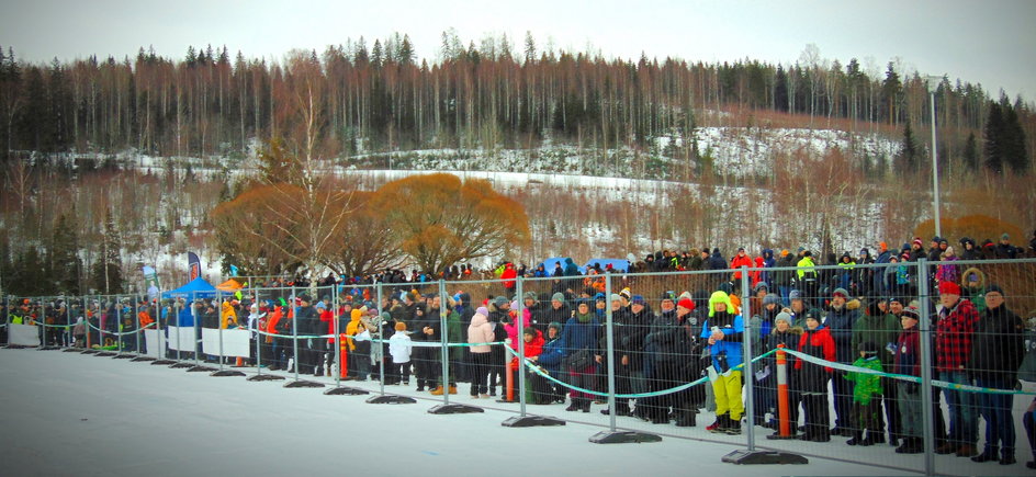 Kibice podczas zawodów w Lahti