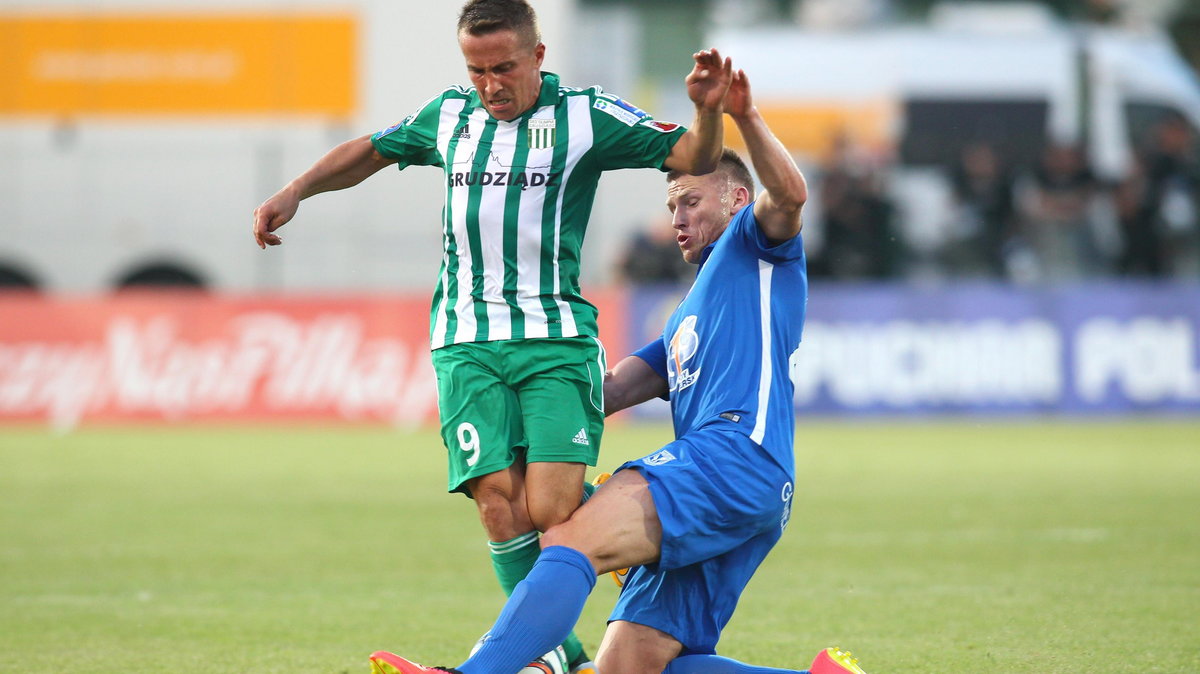 Olimpia Grudziądz, Marcin Kaczmarek, Lech Poznań, Marcin Robak, Puchar Polski