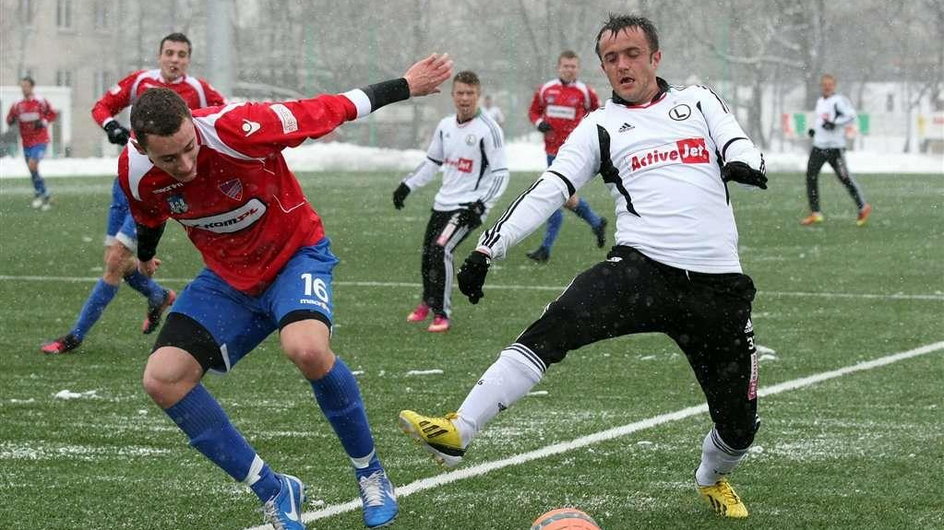 Legia Warszawa - Raków 3:1/Bartosz Soczyński i Miroslav Radović