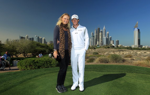 Caroline Wozniacki i Rory McIlroy