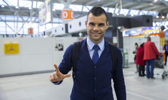 Pilka nozna. Ekstraklasa. Legia Warszawa. Nemanja Nikolic. 20.01.2017