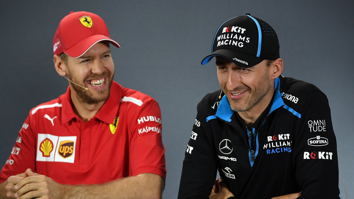 Sebastian Vettel i Robert Kubica