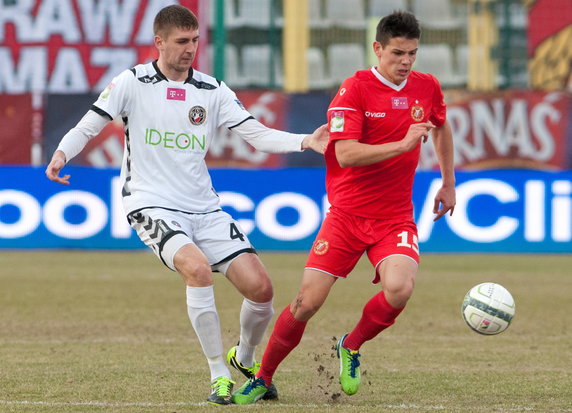 PIŁKA NOŻNA LIGA POLSKA WIDZEW ŁÓDŹ POLONIA WARSZAWA