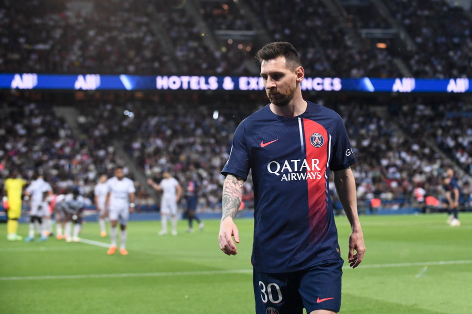 Lionel Messi w barwach PSG