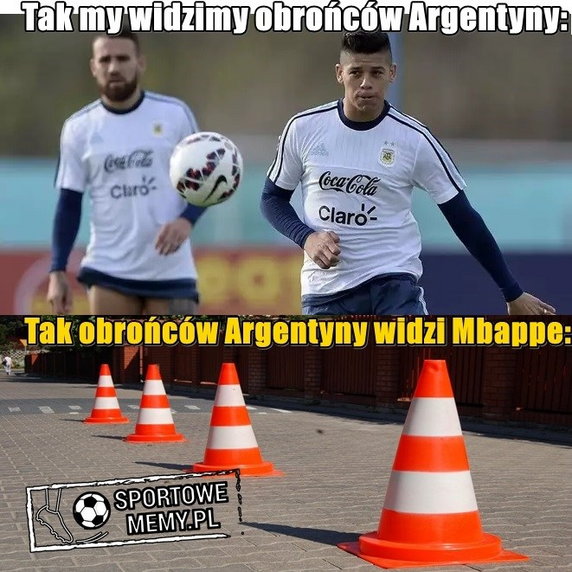 Memy po meczu Francja - Argentyna