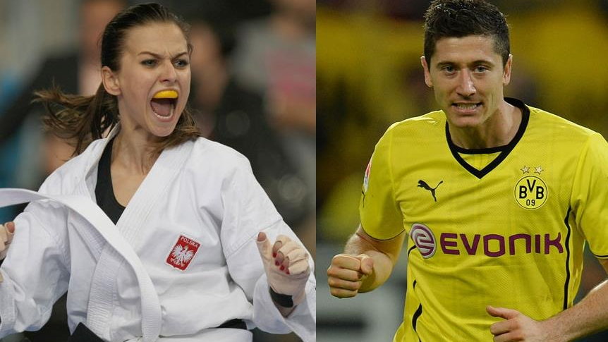 Anna i Robert Lewandowscy 