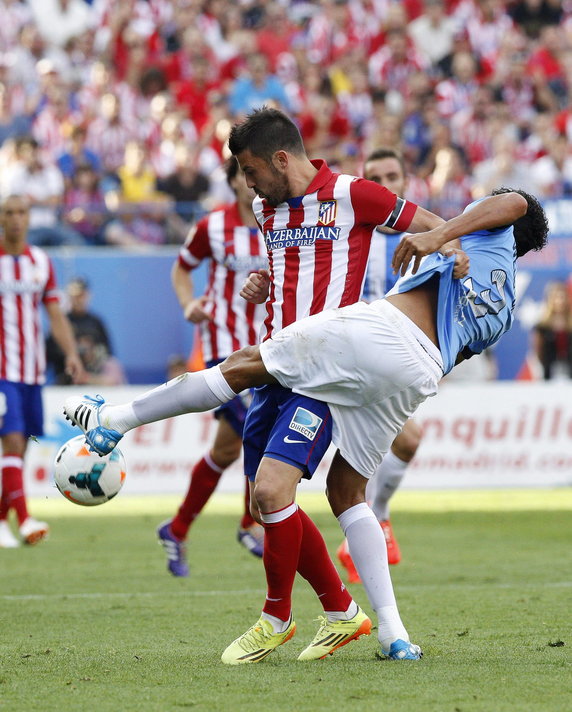 SPAIN SOCCER PRIMERA DIVISION (Atletico Madrid vs Malaga CF)