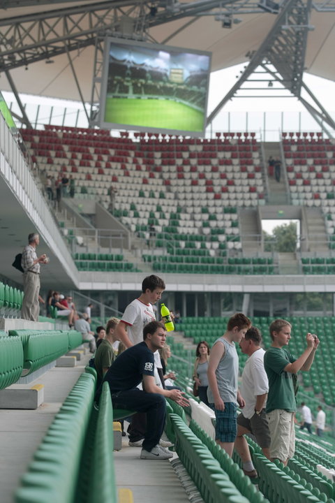 WARSZAWA DZIEŃ OTWARTY STADIONU LEGII