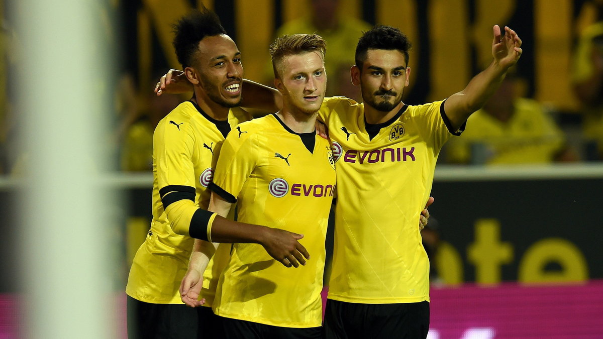 Pierre-Emerick Aubameyang, Marco Reus i Ilkay Guendogan