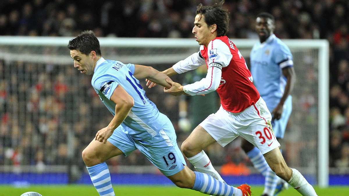 Samir Nasri (L)