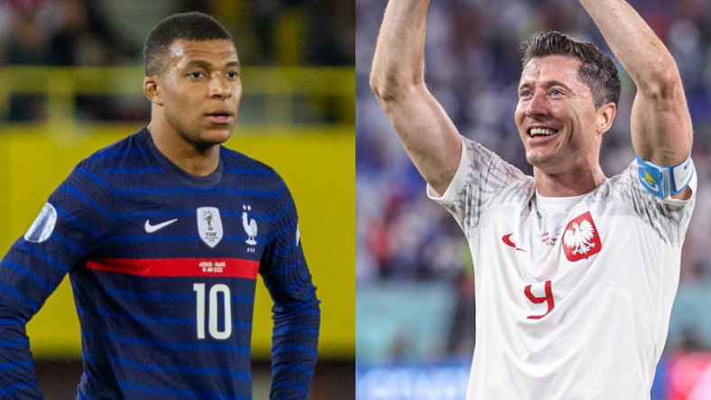 Kylian Mbappe i Robert Lewandowski