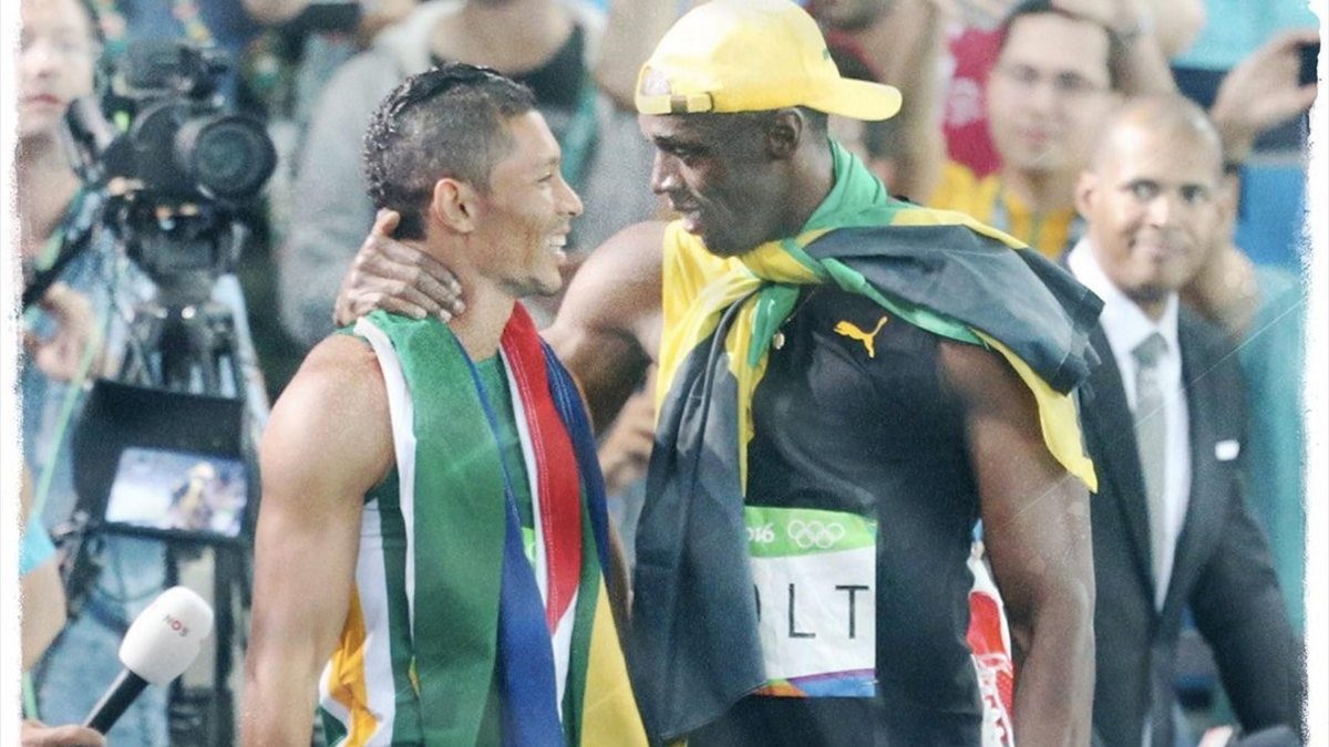 Wayde Van Niekerk i Usain Bolt