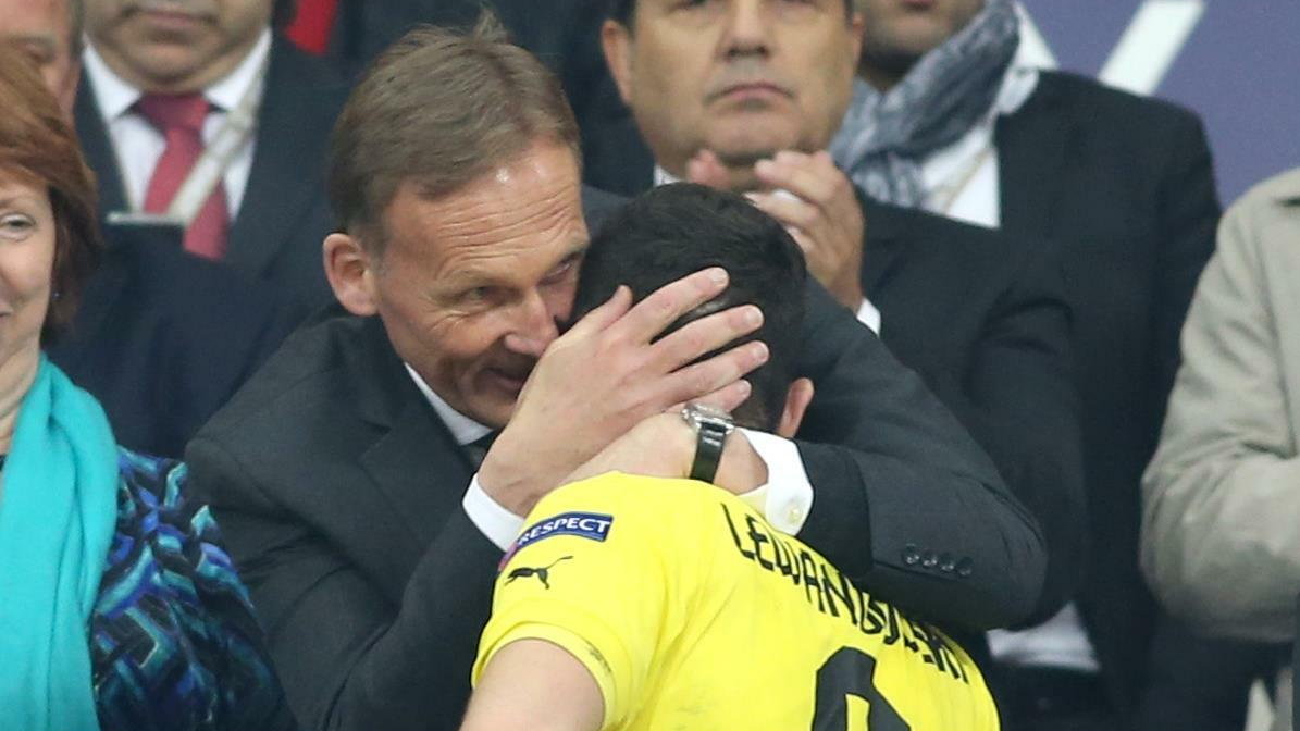 Hans-Joachim Watzke i Robert Lewandowski