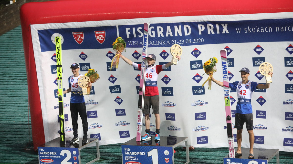 Polskie podium w LGP w skokach w Wiśle