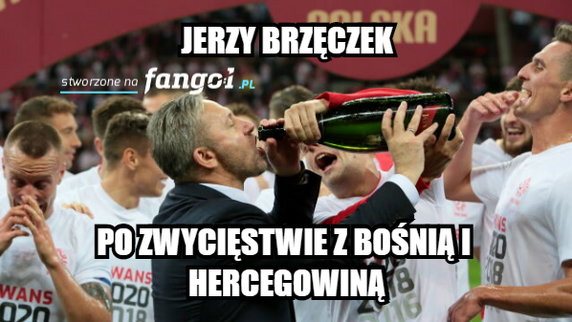 Bośnia i Hercegowina - Polska: memy po meczu