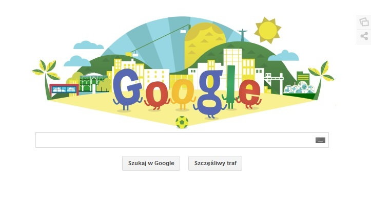 Google Doodle świętuje rozpoczęcie Mundialu