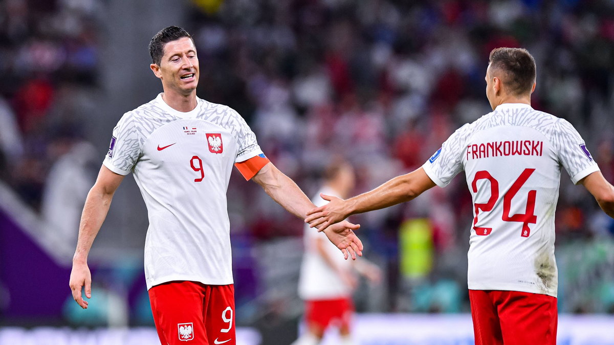 Robert Lewandowski i Przemysław Frankowski