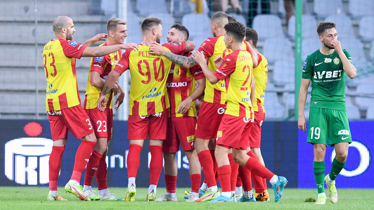 Korona Kielce pokonała Śląsk Wrocław