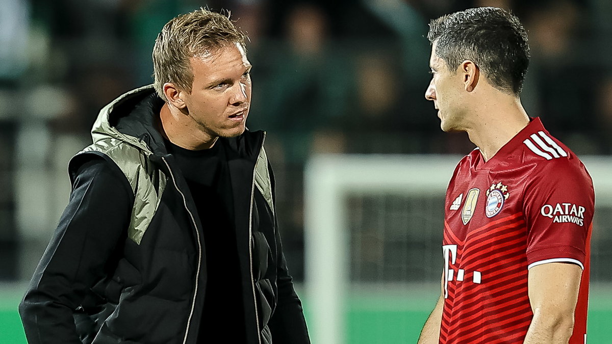 Julian Nagelsmann i Robert Lewandowski