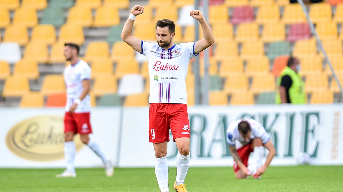 Pilka nozna. PKO Ekstraklasa. Gornik Zabrze - Podbeskidzie Bielsko-Biala. 23.08.2020