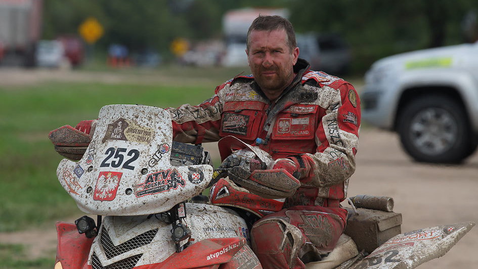 Rafał Sonik Dakar 2010 (fot. Jacek Bonecki, ATV Polska)