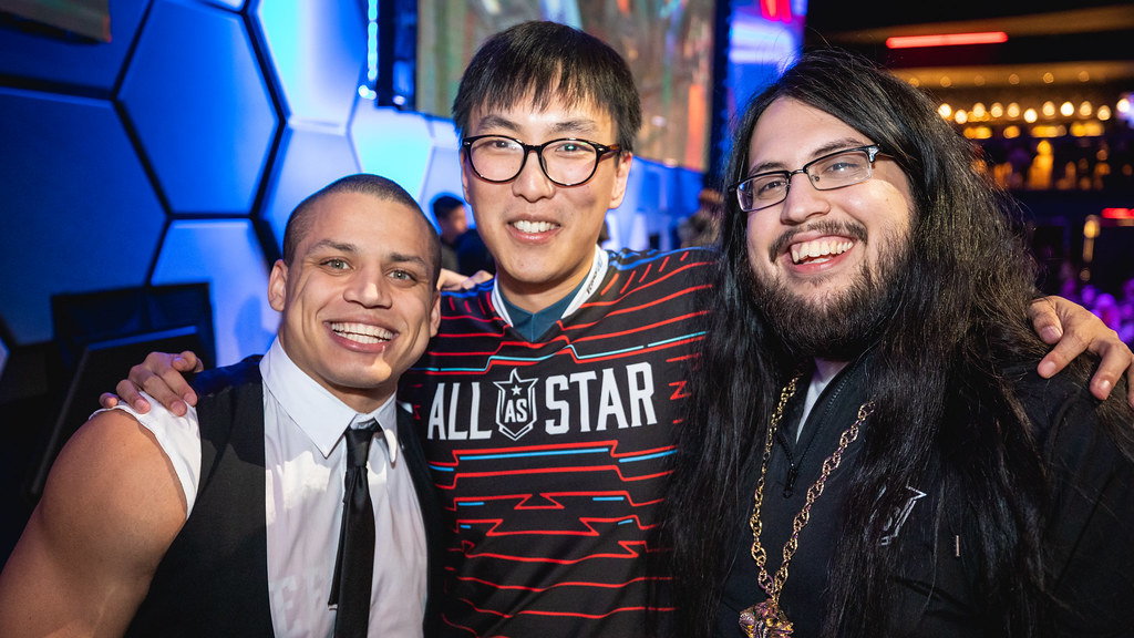 Tyler1, Doublelift i imaqtpie podczas All-Star 2018