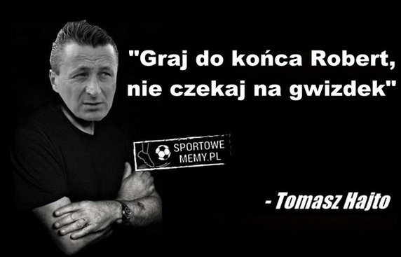 Tomasz Hajto bohaterem memów