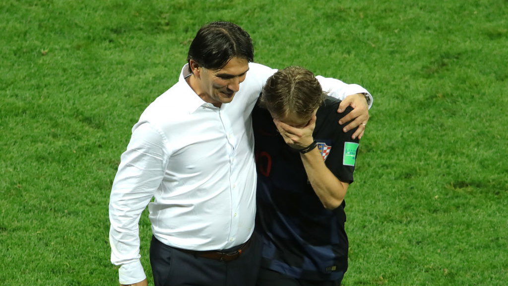 Zlatko Dalić i Luka Modrić