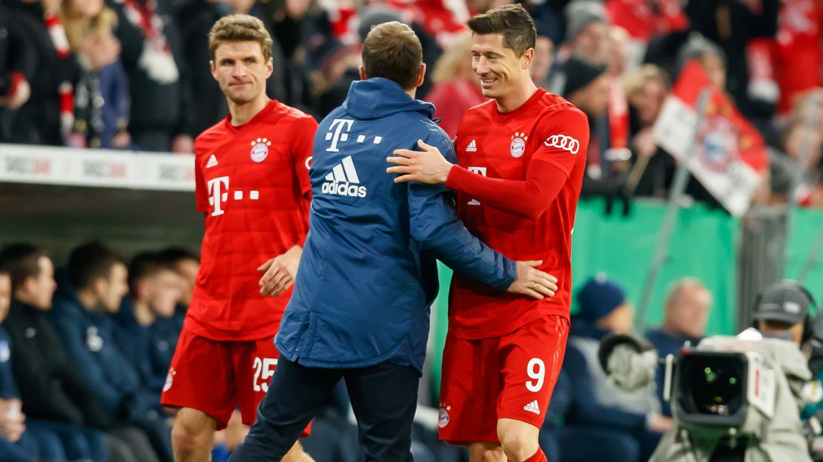 Thomas Mueller, Hansi Flick, Robert Lewandowski