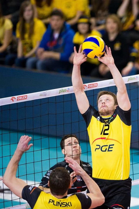 PGE Skra Bełchatów - Asseco Resovia Daniel Pliński, Paweł Woicki